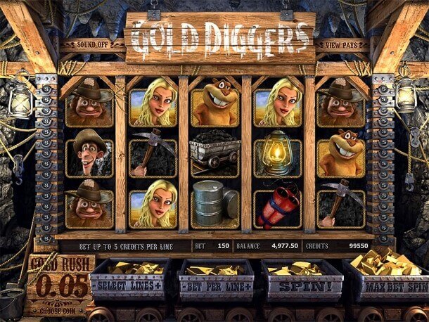 Tragaperras Gold Diggers