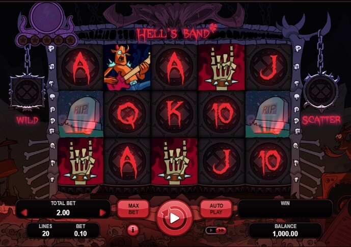 hells band slot