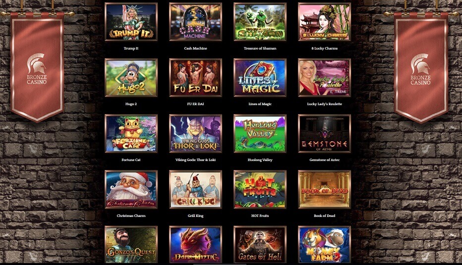 bronze casino juegos casino en vivo