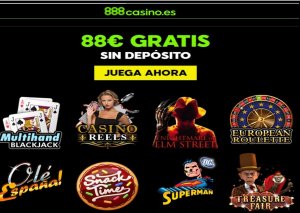 Casino 888 bono promocional por registro