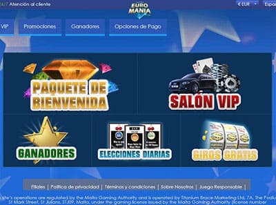 euromania casino promociones