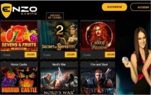 Enzo Casino obsequia hasta 100 euros en giros gratis