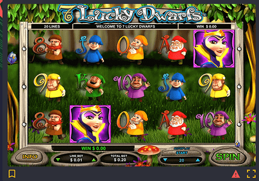 tragaperras 7 Lucky Dwarfs