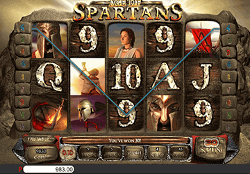 slot Age of Spartans Spin 16