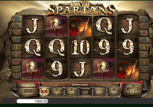 tragaperras Age of Spartans