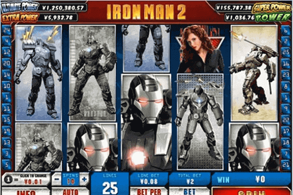 Iron Man 2 tragamonedas