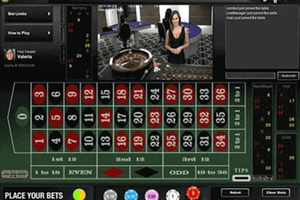 Live European Roulette