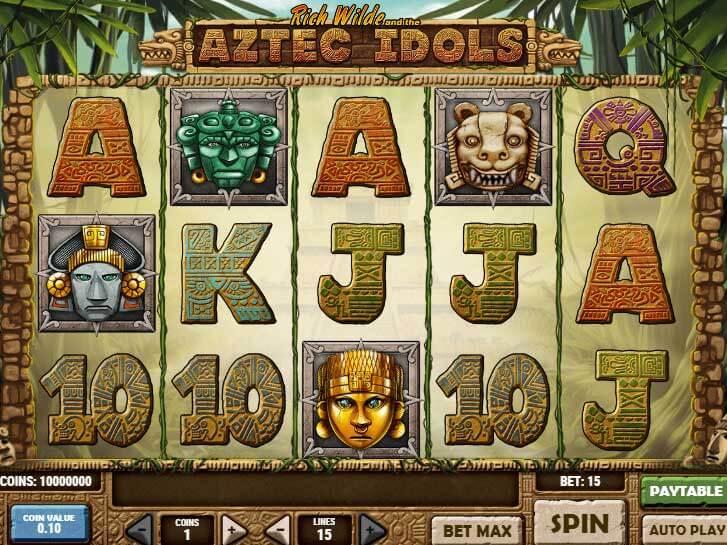 Aztec idols ацтекские идолы игровой автомат Magic mushrooms волшебные грибы игровой автомат